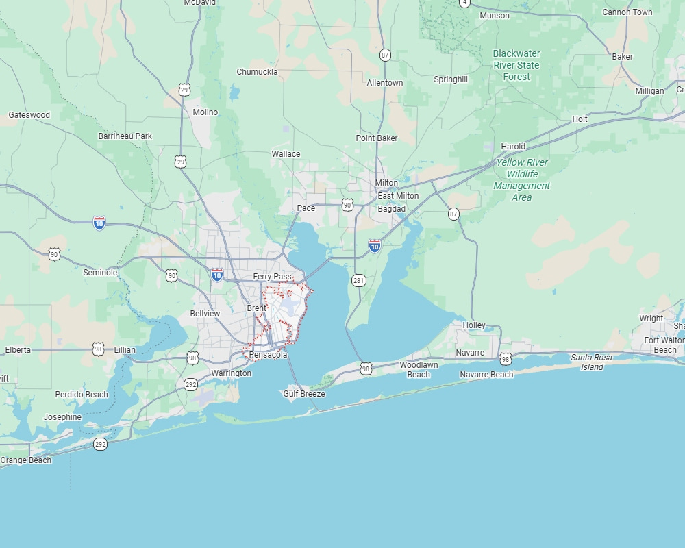 Service Area Map